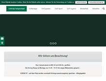 Tablet Screenshot of golf-seligenstadt.de